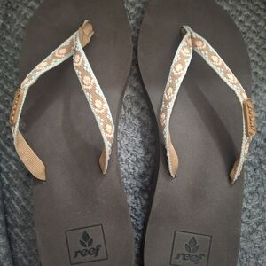 Reef Women's Brown and Tan Sandals